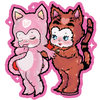 Lovecats - Sticker