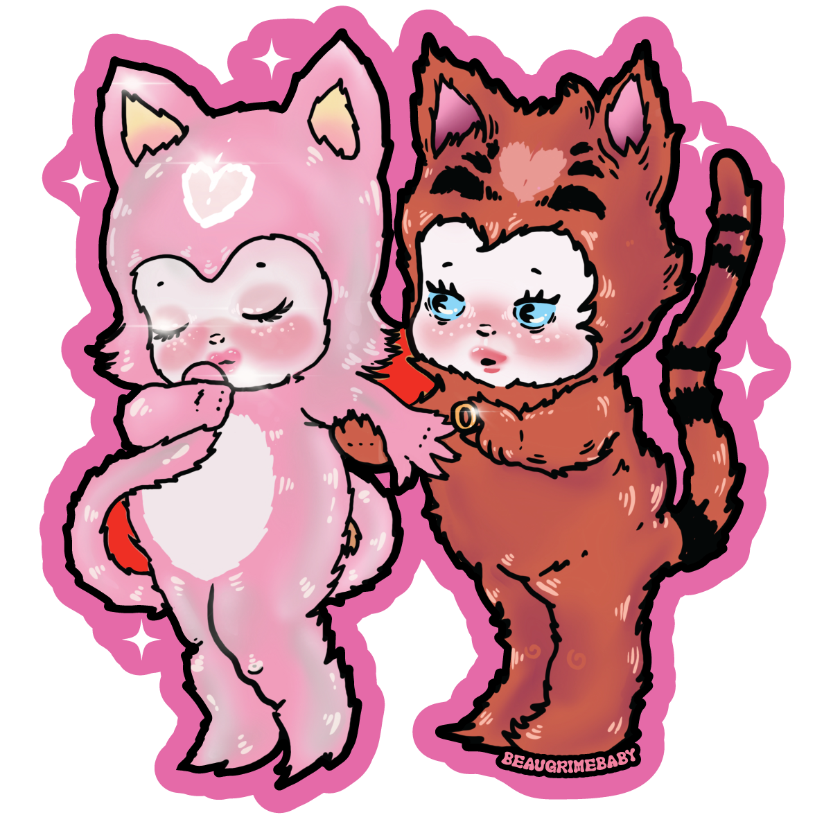 Lovecats - Sticker
