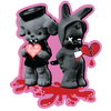 I Luv You - Sticker