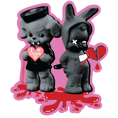 I Luv You - Sticker