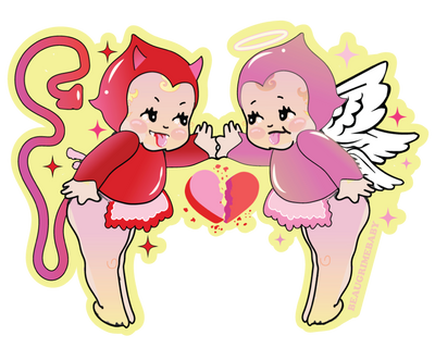 Angels In Love - Sticker